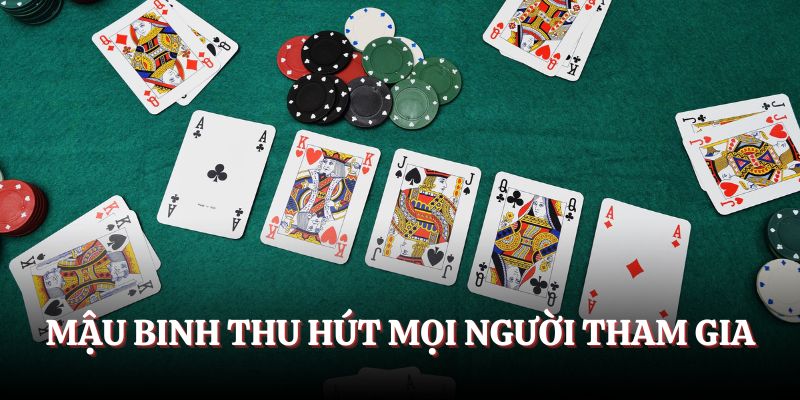 Game Mậu binh thu hút nhiều khách hàng tham gia