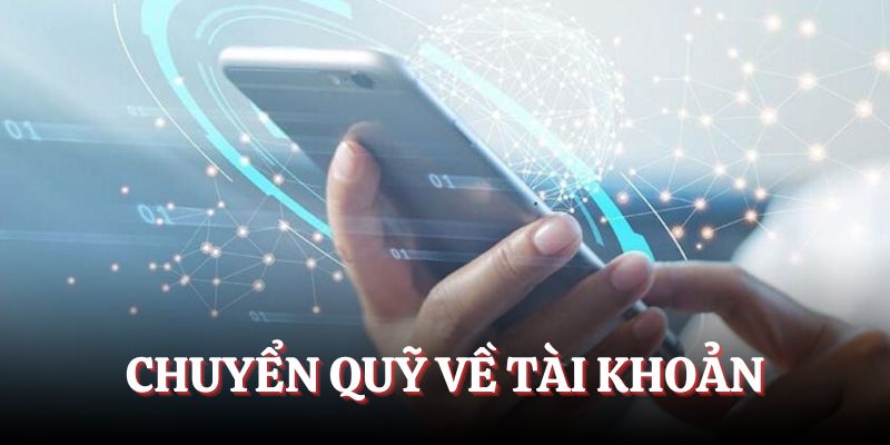 Chuyển quỹ về tài khoản chính trước khi giao dịch